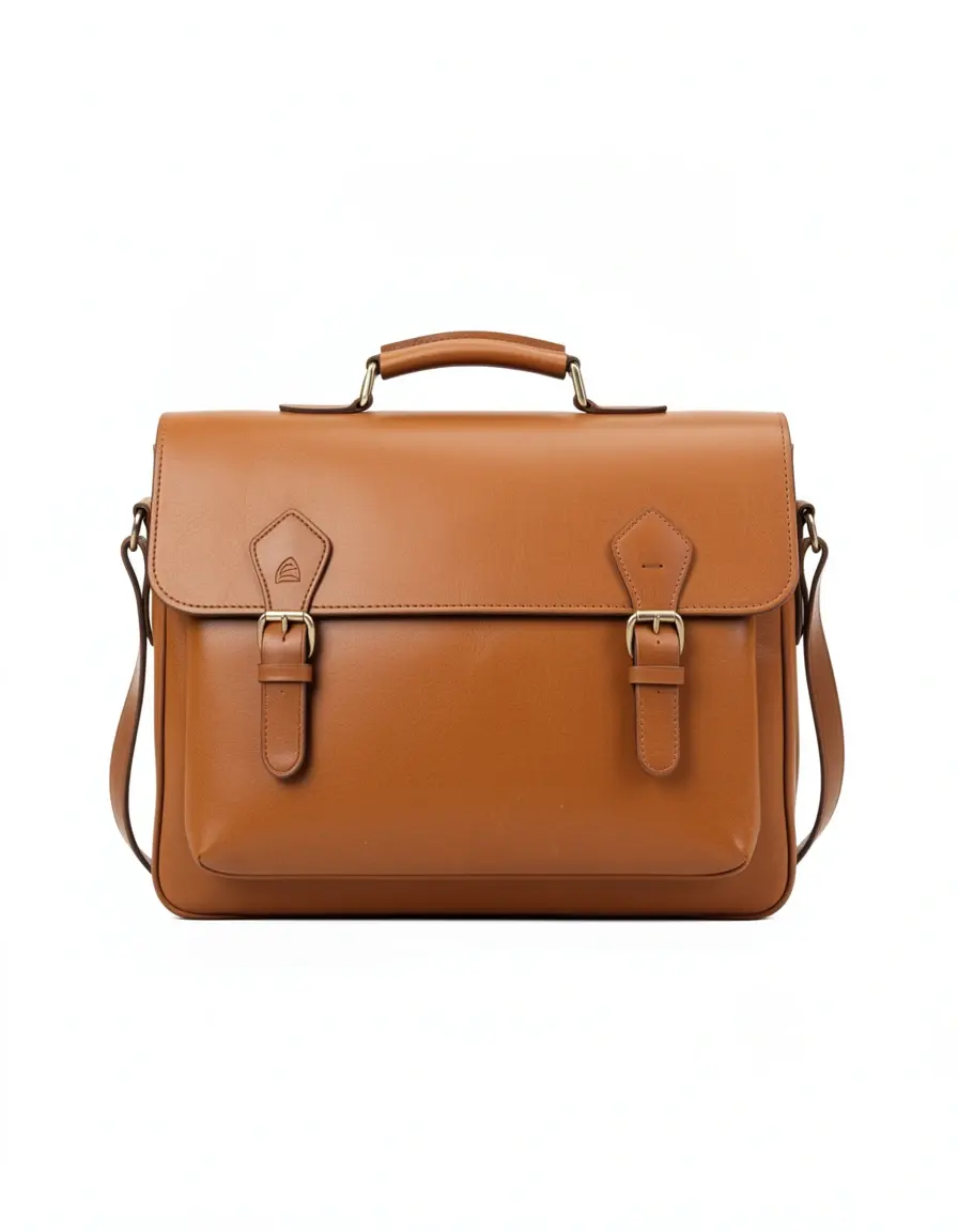 Leder Aktentasche im Messenger Stil