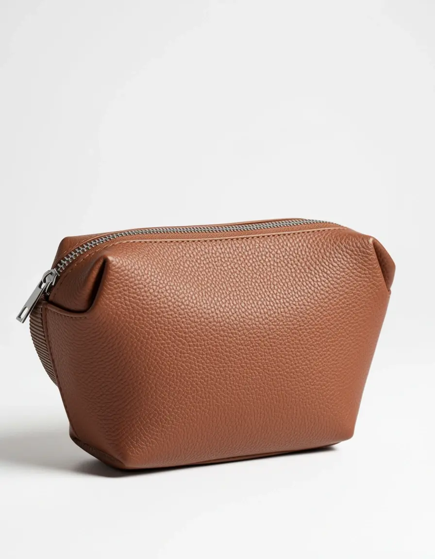 Vintage Bauchtasche Leder Damen mit robusten Reißverschlüssen