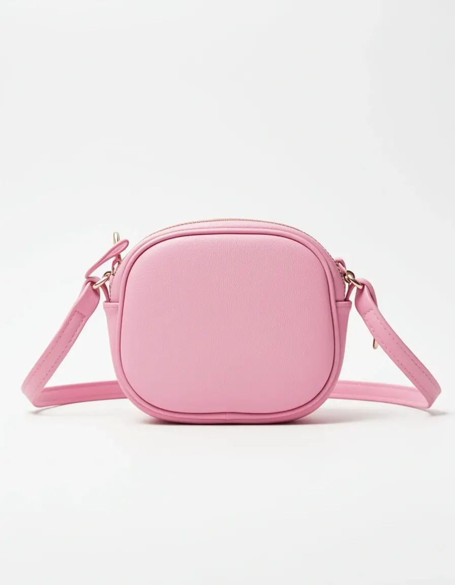 Pink mini leather bag für Damen
