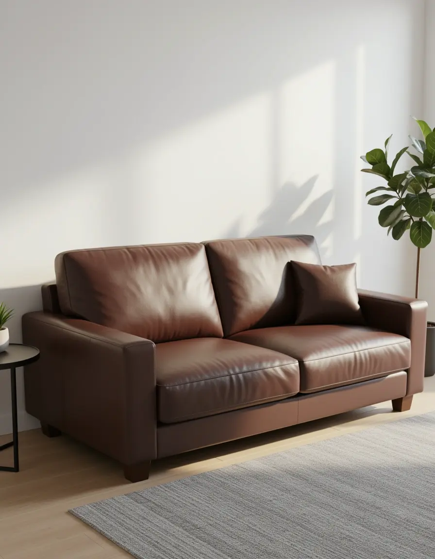 Hochwertiger PU Leder Sofaüberzug