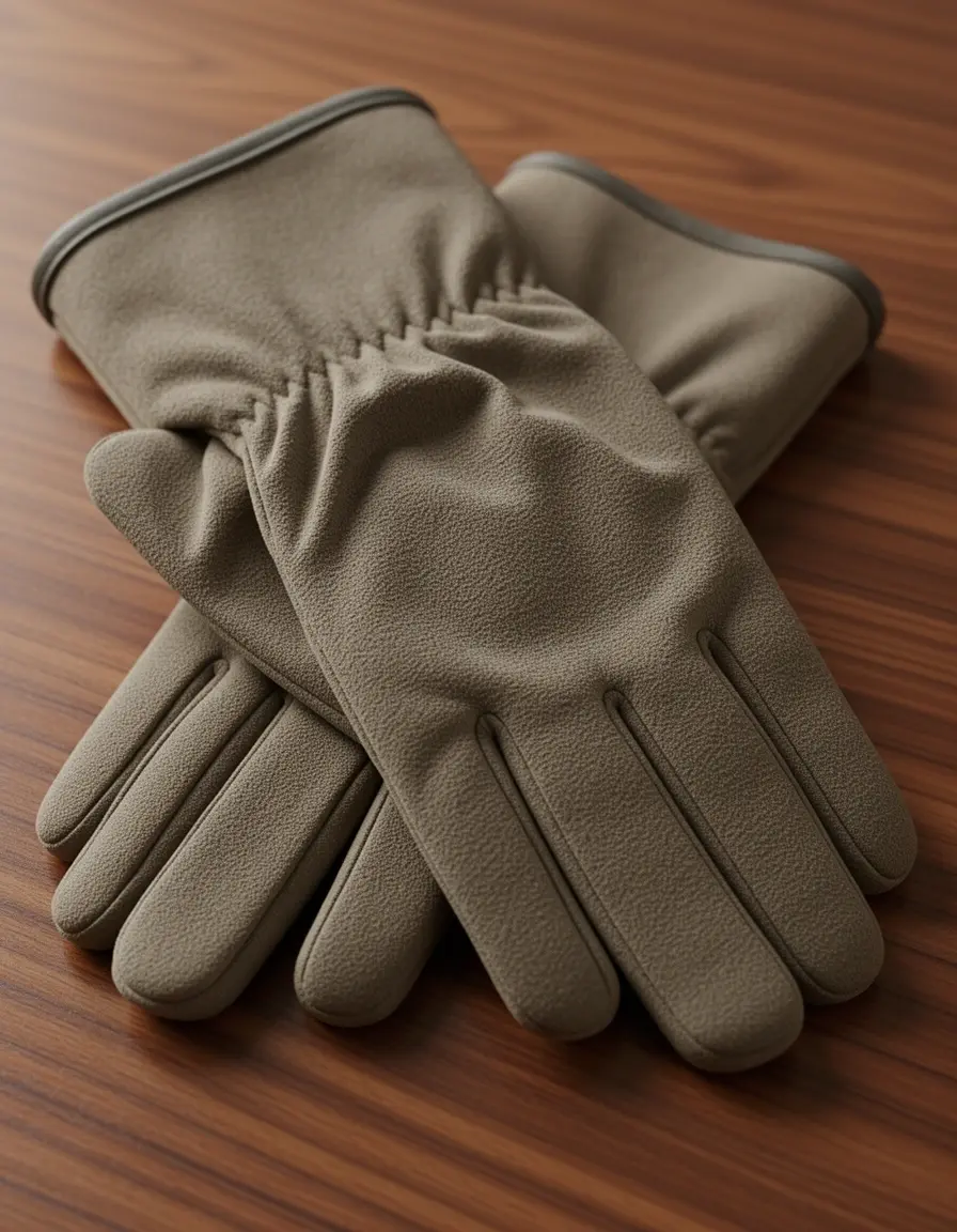 Alcantara Leder Gloves