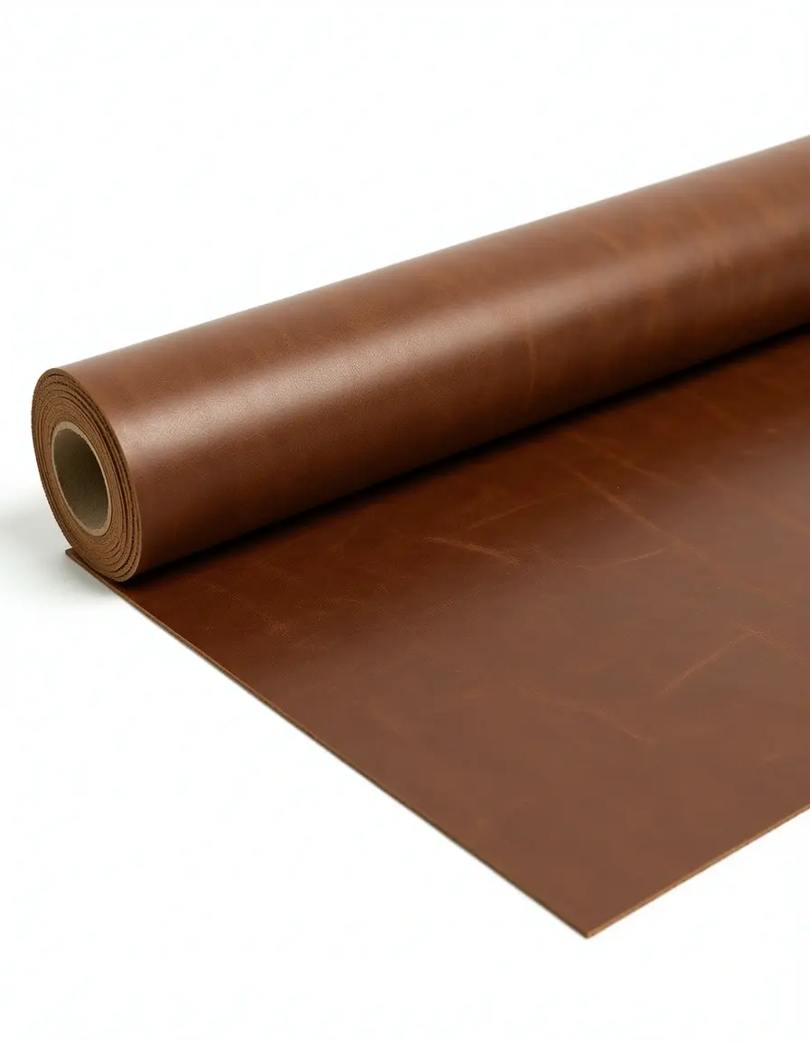 Braunes Full-Grain Leder kaufen für hochwertige Handwerksprojekte