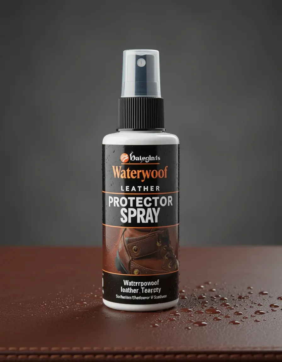 Imprägnierspray zum Schutz von Leder vor Nässe und Flecken