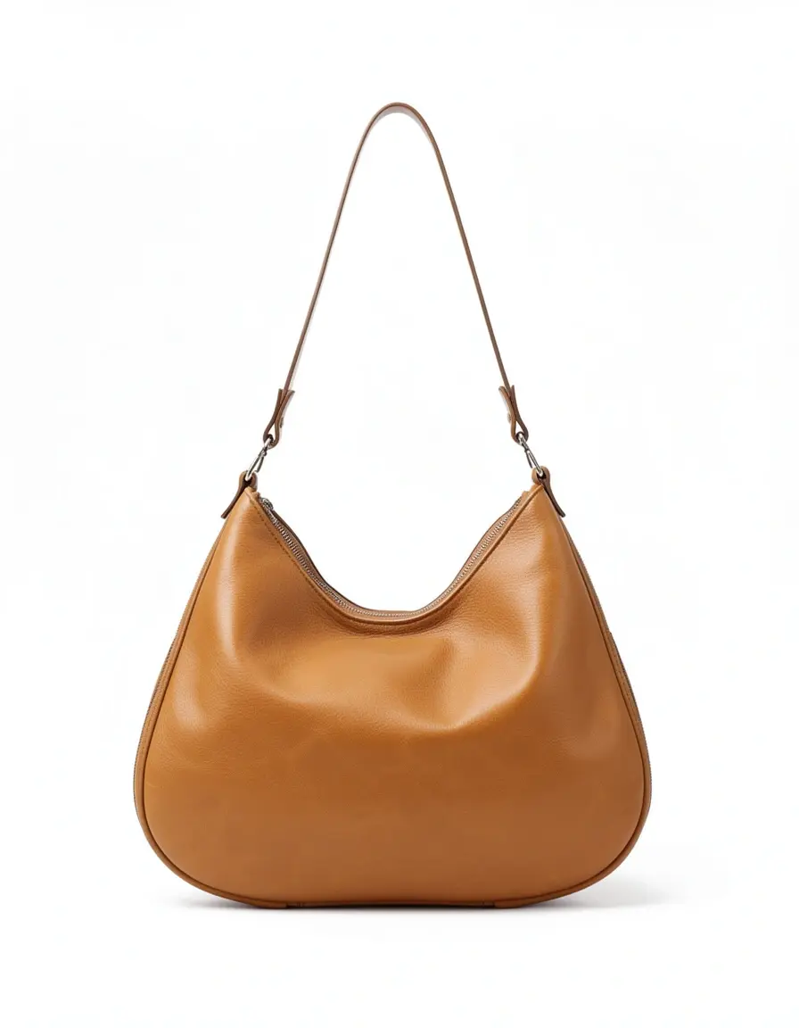 Moderne Sling Bag aus braunem Leder