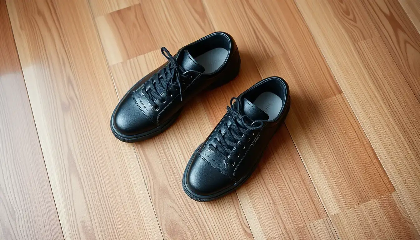 Schwarze Leder-Sneaker Damen: Stil & Qualität