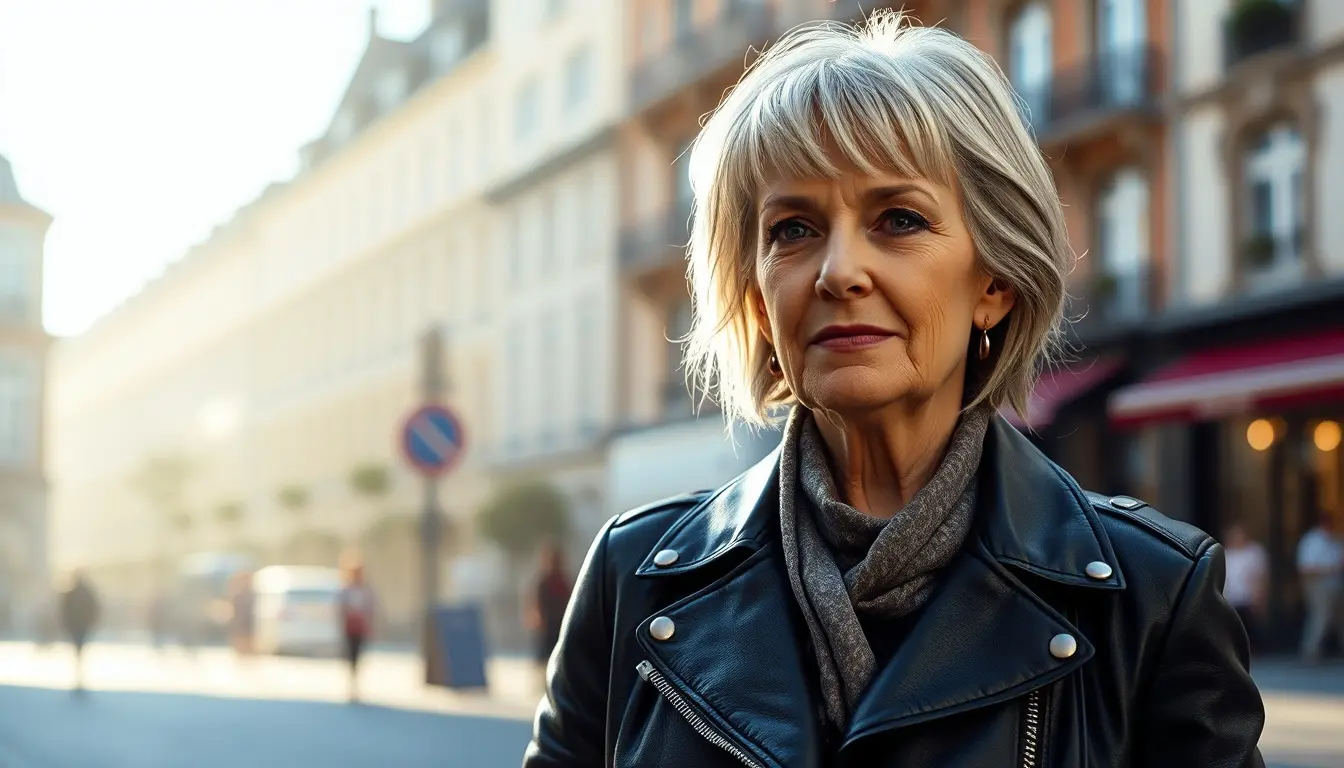 Leder Mode für reife Frauen: Stilvoll & Zeitlos