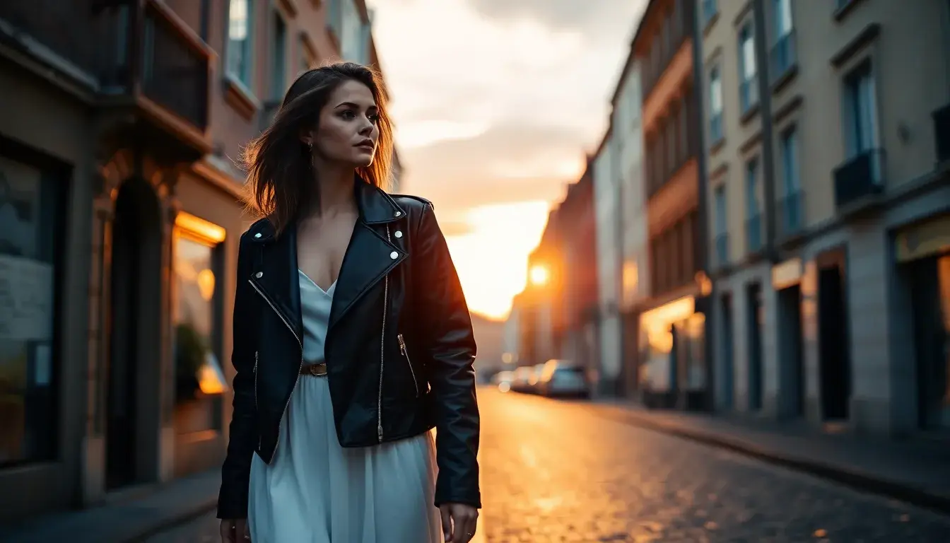 Lederjacke Damen: So findest du dein zeitloses Masterpiece